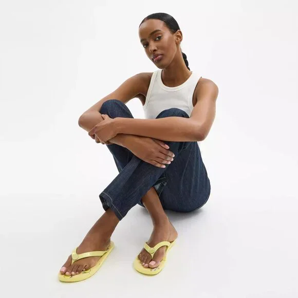 🍋Coach Zayn Flip Flop With Fruit Print - Picture 4 of 9